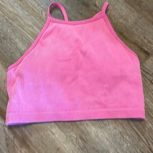 Spaghetti strap croppedtank top!